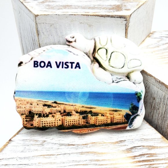 Boa Vista Cape Verde Fridge Magnet Travel Souvenir Refrigerator Magnetic Tourist - Picture 2 of 4